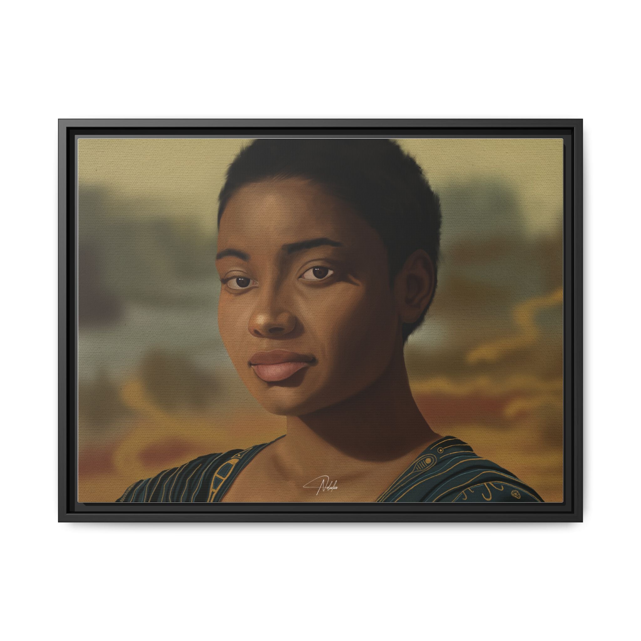 Golden Echoes: A Timeless Gaze