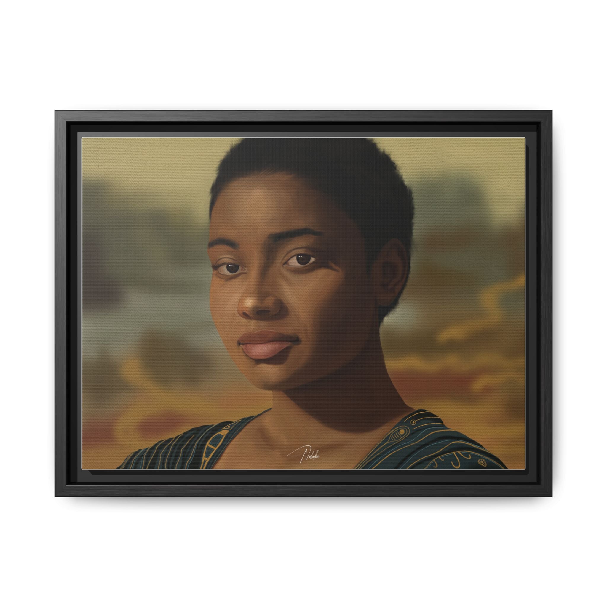 Golden Echoes: A Timeless Gaze